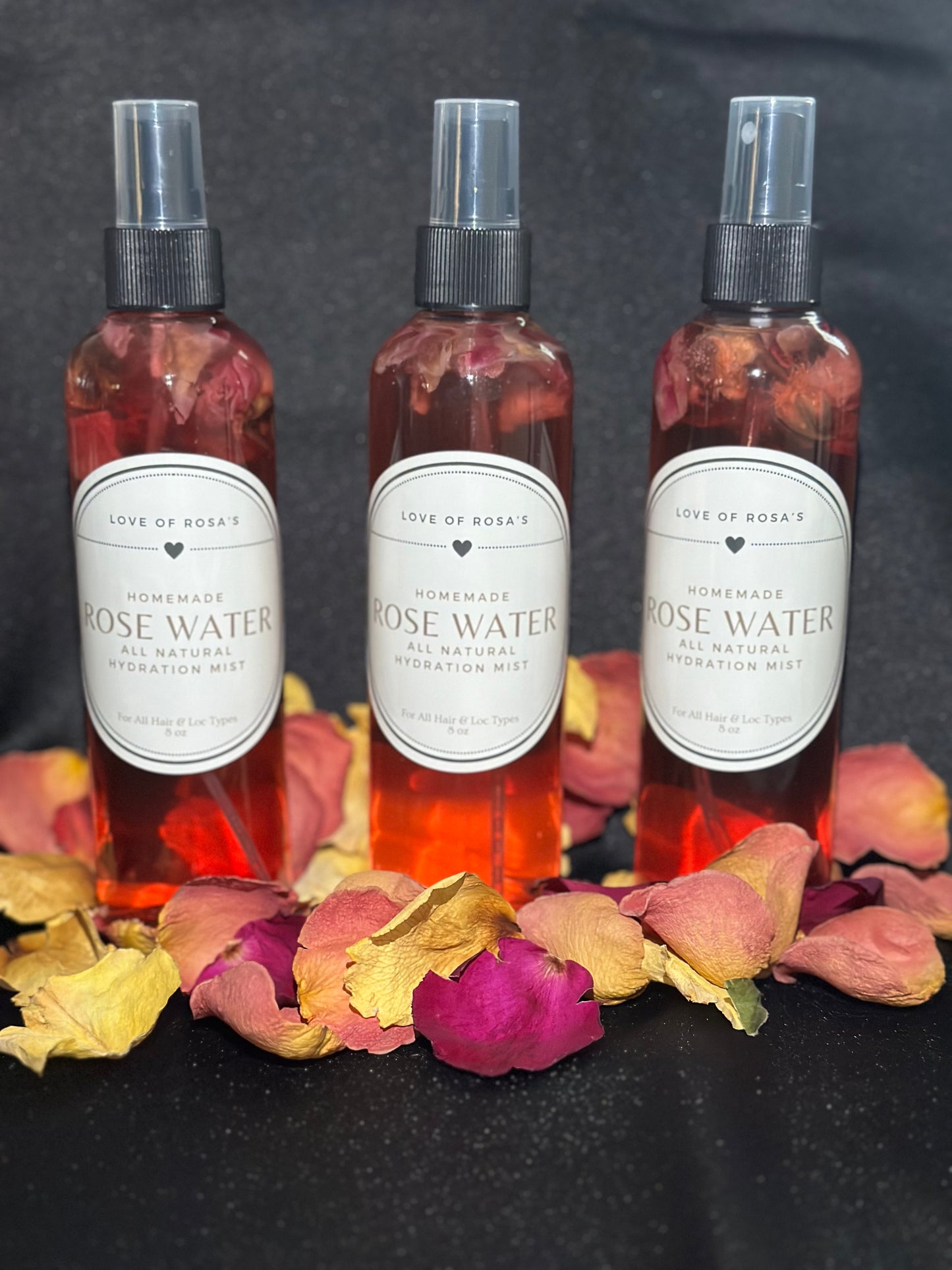 Rose Water Hydration Mist (8oz)