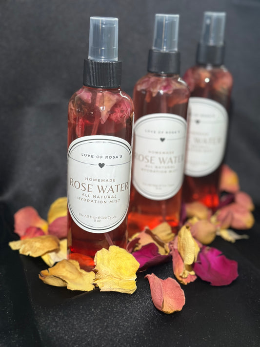 Rose Water Hydration Mist (8oz)